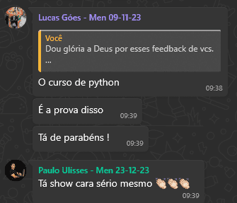 Depoimento Lucas
