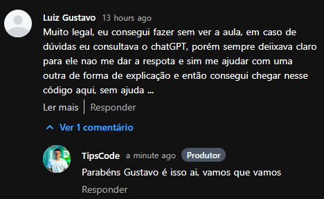 Depoimento Gustavo